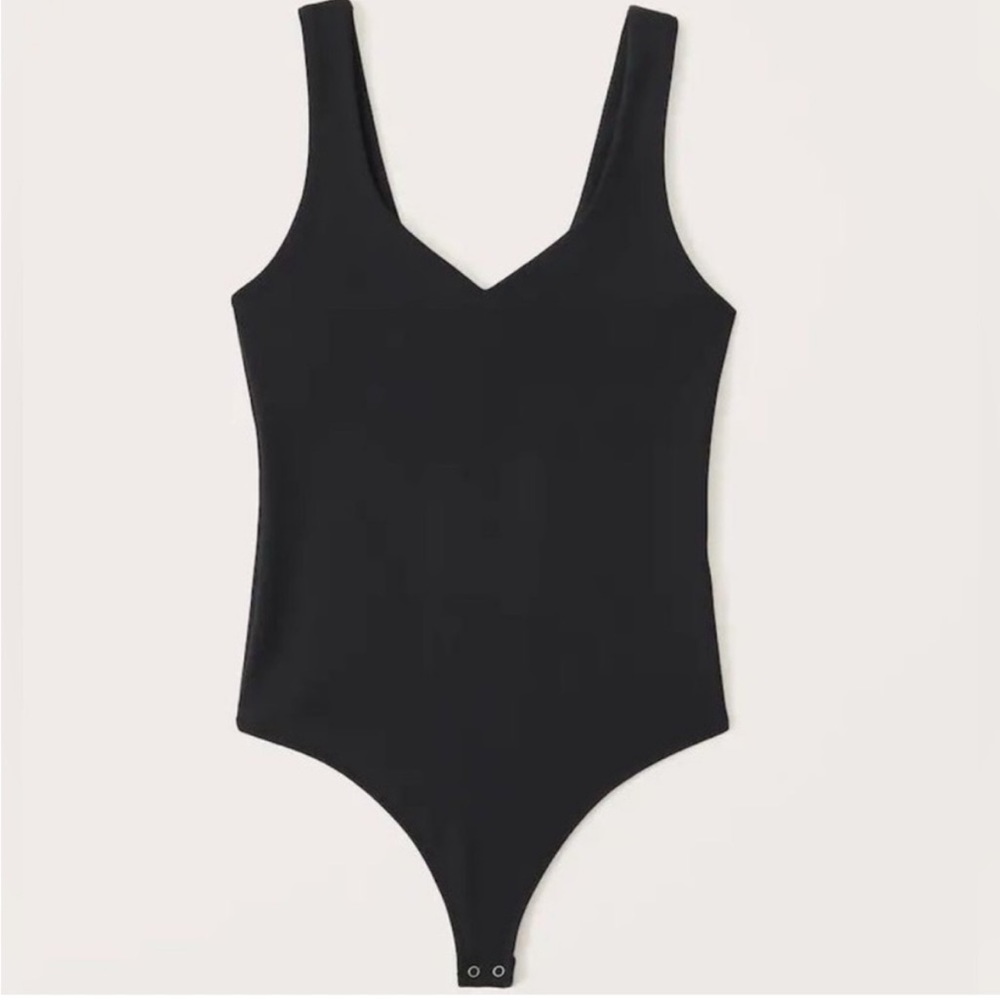 Double-Layered Seamless Fabric Sweetheart Bodysuit